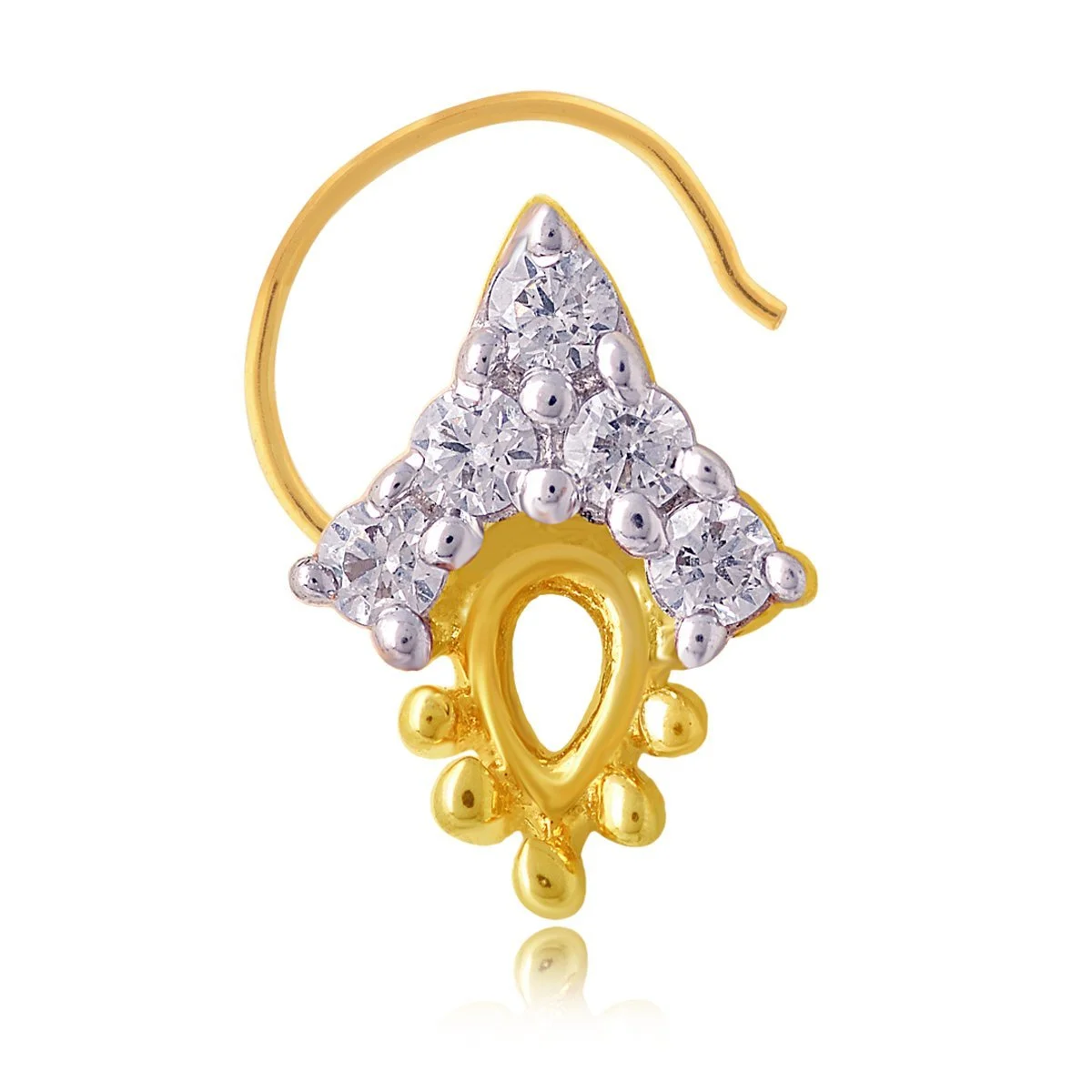Saanvi Diamond Nose Pin